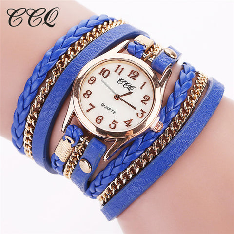 2016 Hot Sale Fashion Casual Wrist Watch Leather Bracelet Women Watches Relogio Feminino BW1071 - watchwomen