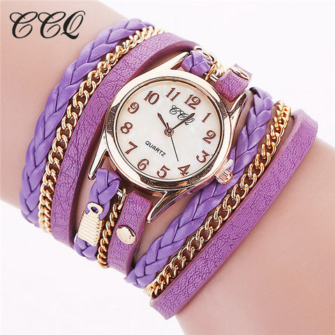 2016 Hot Sale Fashion Casual Wrist Watch Leather Bracelet Women Watches Relogio Feminino BW1071 - watchwomen