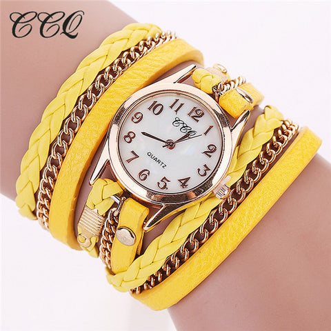2016 Hot Sale Fashion Casual Wrist Watch Leather Bracelet Women Watches Relogio Feminino BW1071 - watchwomen