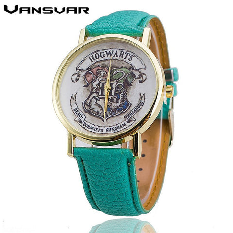Vansvar Brand HOGWARTS Magic School Watches Fashion Women Wristwatch Casual Luxury Quartz Watches Relogio Feminino 1544 - watchwomen