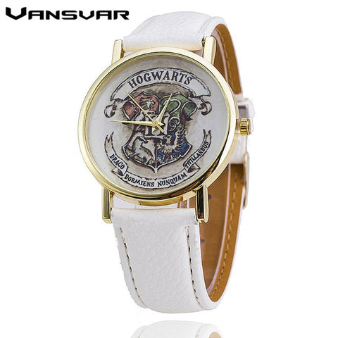 Vansvar Brand HOGWARTS Magic School Watches Fashion Women Wristwatch Casual Luxury Quartz Watches Relogio Feminino 1544 - watchwomen