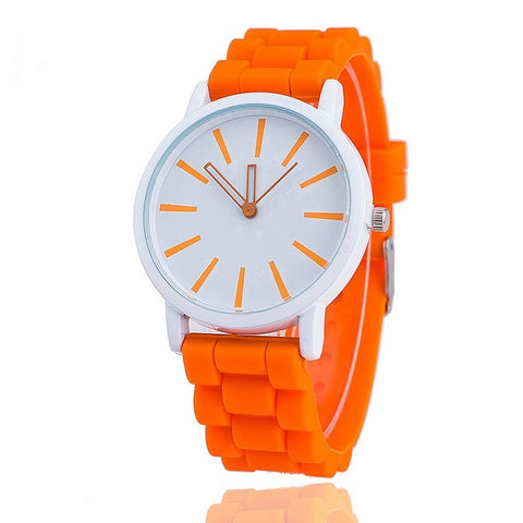 Vansvar Brand Fashion Jelly Silicone Women Wristwatch Casual Luxury Quartz Watches Relogio Feminino Hot Selling 377 - watchwomen