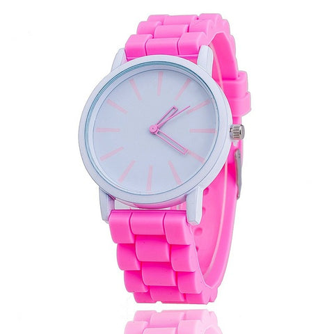 Vansvar Brand Fashion Jelly Silicone Women Wristwatch Casual Luxury Quartz Watches Relogio Feminino Hot Selling 377 - watchwomen