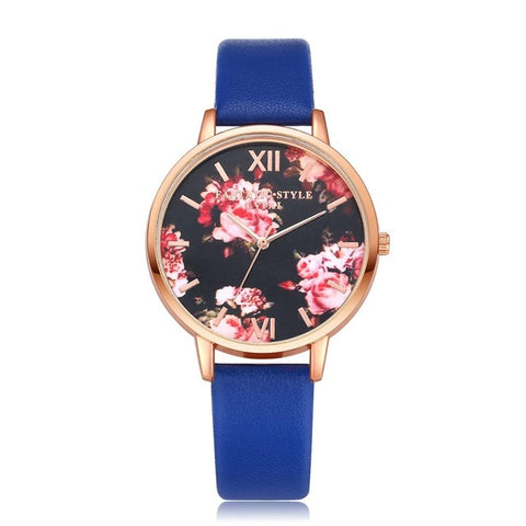 High Quality Fashion Leather Strap Rose Gold Women Watch Casual Love Heart Quartz Wrist Watch Women Dress Ladies Luxury Watches - watchwomen