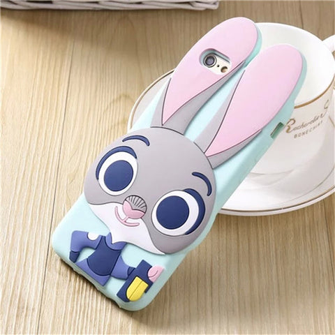 3D Cartoon Ice Cream Stitch Cat Soft Silicone Back Cover For iPhone 4/4s/5/5S/5C/SE/6/6S/6 6s Plus/7/7 Plus/8/8 Plus Phone Cases - watchwomen