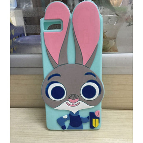 For Fundas Huawei P8 Lite P8lite Case Cute 3D Cartoon Minnie Girl Silicone Back Cover Capas Para For Huawei Ascend P8 Lite Coque - watchwomen