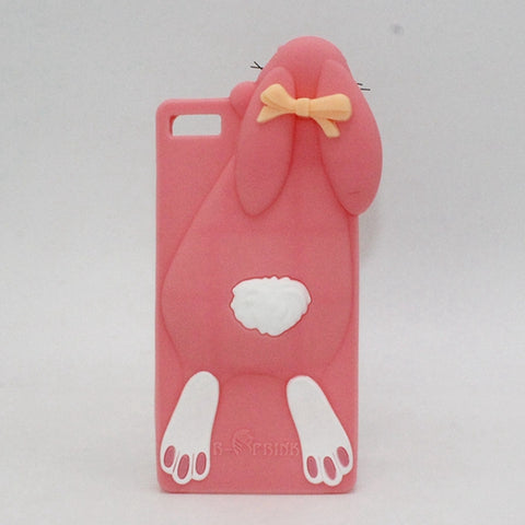 For Fundas Huawei P8 Lite P8lite Case Cute 3D Cartoon Minnie Girl Silicone Back Cover Capas Para For Huawei Ascend P8 Lite Coque - watchwomen