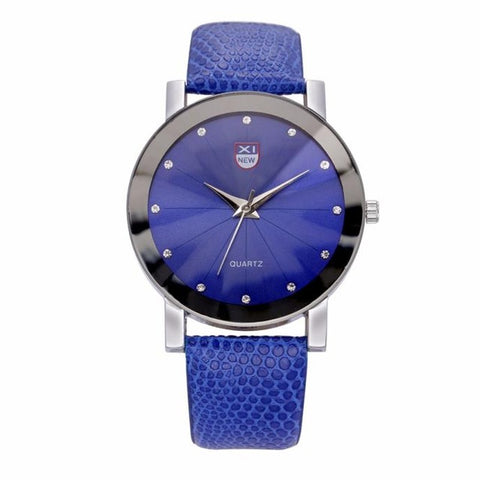 Splendid Diamond Dial Watches Mens,Luxury Design Stainless Steel Quartz Wrist Watch Men Sports Leather Military Watch Women - watchwomen