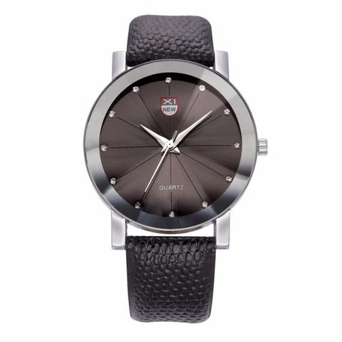 Splendid Diamond Dial Watches Mens,Luxury Design Stainless Steel Quartz Wrist Watch Men Sports Leather Military Watch Women - watchwomen