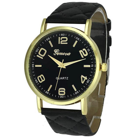 2017 New Women Bracelet Watch Famous brand Ladies Faux Leather Analog Quartz Wrist Watch Clock Women relojes DropShipping A25 - watchwomen