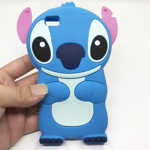 For Fundas Huawei P8 Lite P8lite Case Cute 3D Cartoon Minnie Girl Silicone Back Cover Capas Para For Huawei Ascend P8 Lite Coque - watchwomen