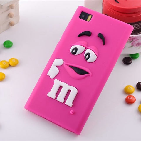 For Fundas Huawei P8 Lite P8lite Case Cute 3D Cartoon Minnie Girl Silicone Back Cover Capas Para For Huawei Ascend P8 Lite Coque - watchwomen