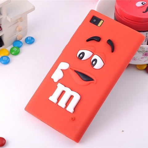 For Fundas Huawei P8 Lite P8lite Case Cute 3D Cartoon Minnie Girl Silicone Back Cover Capas Para For Huawei Ascend P8 Lite Coque - watchwomen