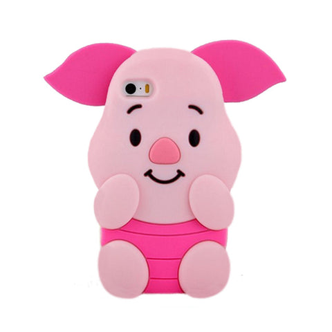 For Apple iPhone 5 5s 3D Cute Cartoon Sulley unicorn Cupcake Zebra Dog Soft Silicone Case Back Cover For iphone 5C SE phone case - watchwomen