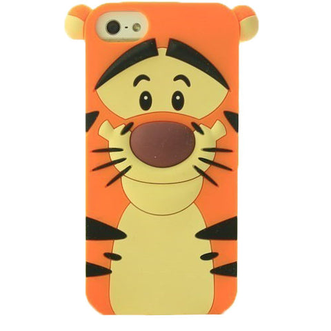 For Apple iPhone 5 5s 3D Cute Cartoon Sulley unicorn Cupcake Zebra Dog Soft Silicone Case Back Cover For iphone 5C SE phone case - watchwomen