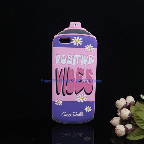 3D Cute Milk Box Chill Pills Soft Cover For iPhone X SE 5C 5S 6 6S 7 8 Plus 5.5" Cover Cartoon Apeach Ryan Flower Phone Cases - watchwomen