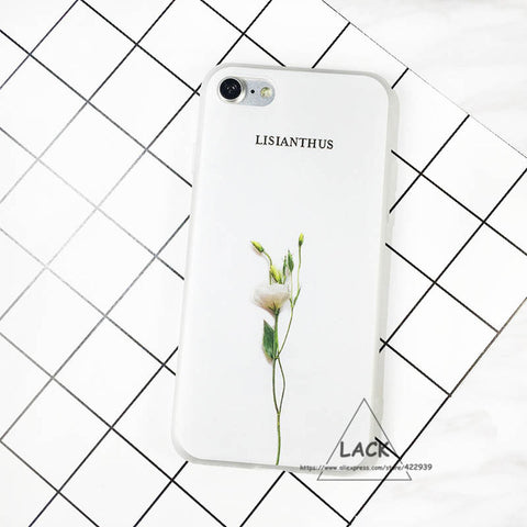 LACK Luxury 3D Relief Leaf Cartoon Case For iphone 6 Case Cute Plants Leaves Flower Back Cover Phone Cases For iphone 6S 6 Plus - watchwomen