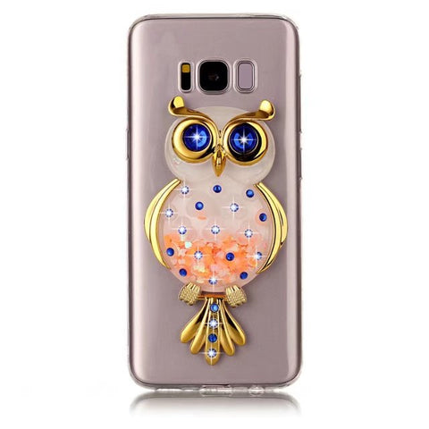 3D Fashion Animal Unicorn Quicksand Liquid Soft Silicone Case For Samsung Galaxy A3 A5 A7 J3 J5 J7 2015 2016 S7 edge Phone Cover - watchwomen