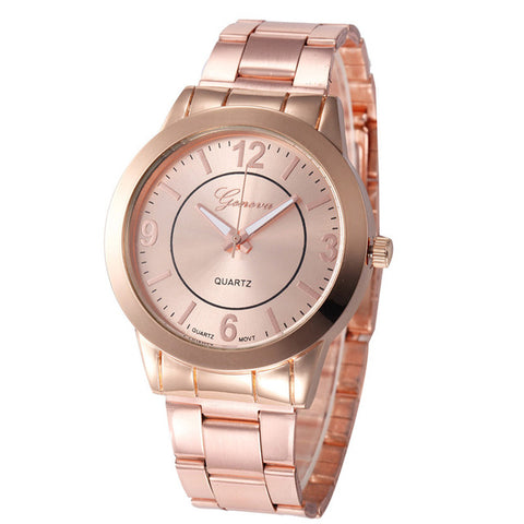 Relogio Feminino Women Watch Rose Gold Silver Fashion Women Bracelet Watch quartz Analog wrist watch montre femme Hot Sale P5 - watchwomen