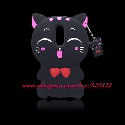 For Redmi Note 4X Cute 3D Silicon Cupcake Cat Dog Unicorn Cartoon Soft Phone Case Cover for Xiaomi Redmi Note 4X - watchwomen