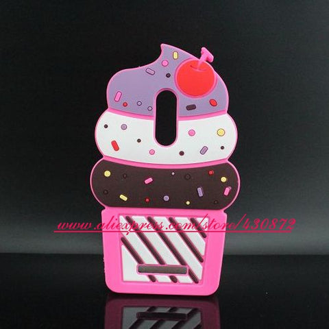 For Redmi Note 4X Cute 3D Silicon Cupcake Cat Dog Unicorn Cartoon Soft Phone Case Cover for Xiaomi Redmi Note 4X - watchwomen