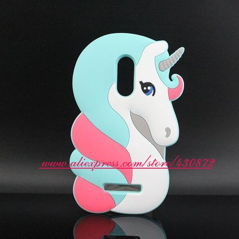 For Redmi Note 4X Cute 3D Silicon Cupcake Cat Dog Unicorn Cartoon Soft Phone Case Cover for Xiaomi Redmi Note 4X - watchwomen