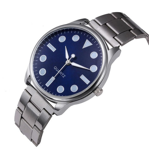 Top Brand Watches Men Women Luxury Stainless Steel Wrist Watch Women Lady Large Dial Analog Quartz Watches Reloj Relogio #Zer - watchwomen