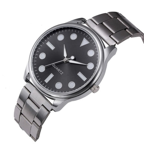 Top Brand Watches Men Women Luxury Stainless Steel Wrist Watch Women Lady Large Dial Analog Quartz Watches Reloj Relogio #Zer - watchwomen