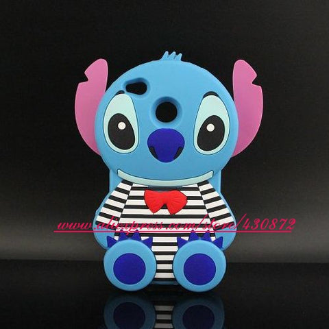 For Xiaomi Redmi 4X 5.0 inch 3D Silicon Stitch Cat Cupcake Unicorn Cartoon Soft Phone Case Cover for Xiaomi redmi 4X Pro Redmi4X - watchwomen