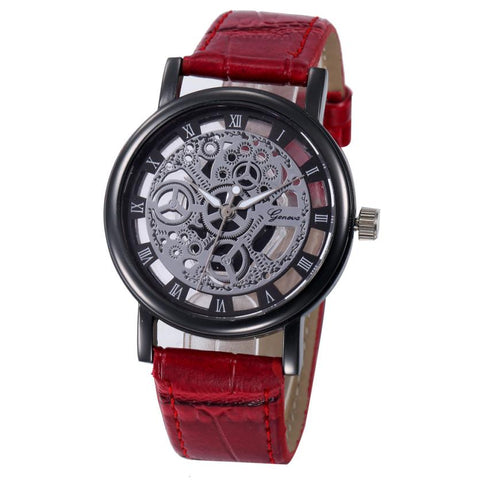 Women's Watch Reloj Mujer Luxury Dress Watch Hollow Analog Quartz Stainless Steel Wrist Watch Watches Relogio Feminino New P*21 - watchwomen