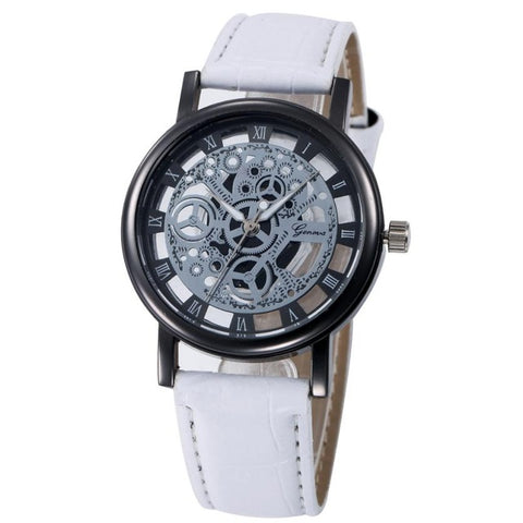 Women's Watch Reloj Mujer Luxury Dress Watch Hollow Analog Quartz Stainless Steel Wrist Watch Watches Relogio Feminino New P*21 - watchwomen