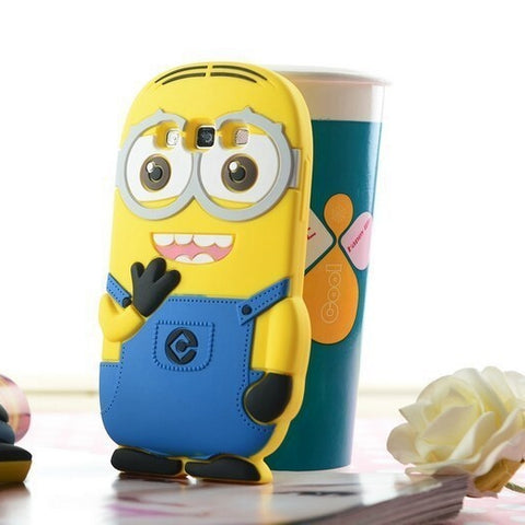 3D Cartoon Soft Silicone Case for Samsung Galaxy A3 A5 A7 J1 J3 J5 J7 2016 2017 S8 Plus S7 S6 Edge S5 Grand Prime Phone Cover - watchwomen