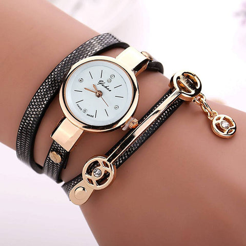 XINIU Women Bracelet Watch Quartz Watch Gift Wristwatch Women Dress Leatheriod Casual Bracelet Watches relogios femininos #0 - watchwomen