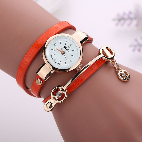 XINIU Women Bracelet Watch Quartz Watch Gift Wristwatch Women Dress Leatheriod Casual Bracelet Watches relogios femininos #0 - watchwomen