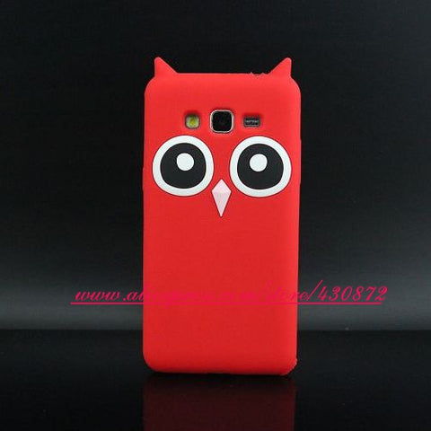 3D Silicon Unicorn Cat Girl Cartoon Soft Phone Cover Case for Samsung Galaxy Grand G530 J2 Prime J3 2016 J5 J510 J7 J710 A5 2017 - watchwomen
