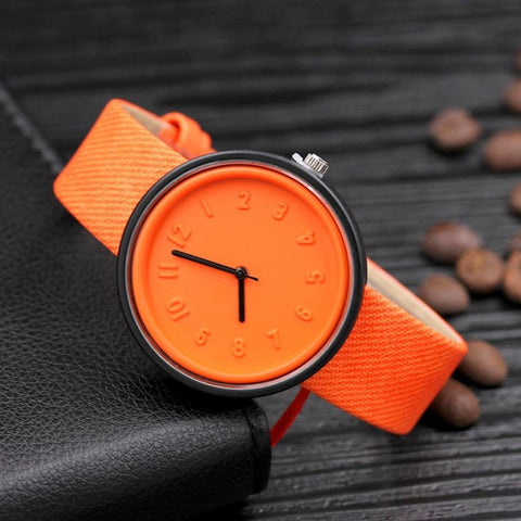 Mens Watches Relogio Masculino Feminino Luxury Dress Watch Simple Fashion Number Watches Quartz Canvas Belt Wrist Watch NewP*21 - watchwomen