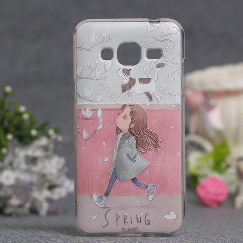 Bag For Samsung Galaxy J3 2015 2016 Case J300F J310F J320F Cover Soft Silicone Fundas Coque For Samsung J3 2015 2016 Phone Cases - watchwomen
