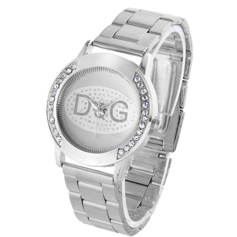 Reloj Mujer Top Brand Luxury Bear Women Quartz Watch Relogio Stainless Steel Rhinestone Dress Ladies Watches Hot Kobiet Zegarka - watchwomen