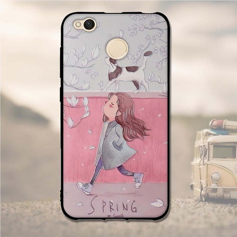 3D Pattern Case For Xiaomi Redmi 4X Case 5.0" Soft TPU Silicone Back Cover Cases For Xiaomi Redmi 4X Redmi 4 X Phone Case fundas - watchwomen