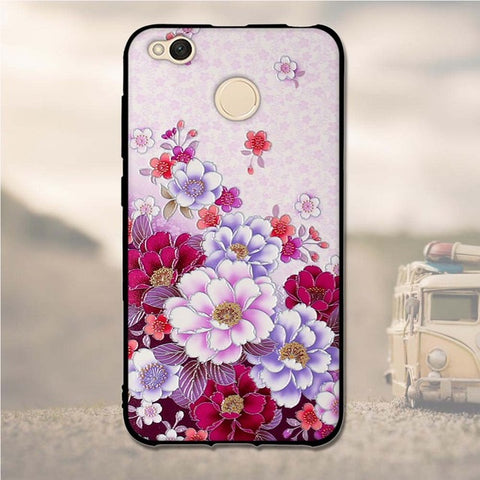 3D Pattern Case For Xiaomi Redmi 4X Case 5.0" Soft TPU Silicone Back Cover Cases For Xiaomi Redmi 4X Redmi 4 X Phone Case fundas - watchwomen