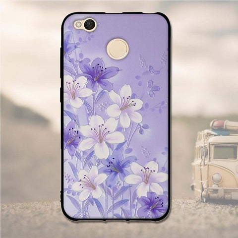 3D Pattern Case For Xiaomi Redmi 4X Case 5.0" Soft TPU Silicone Back Cover Cases For Xiaomi Redmi 4X Redmi 4 X Phone Case fundas - watchwomen