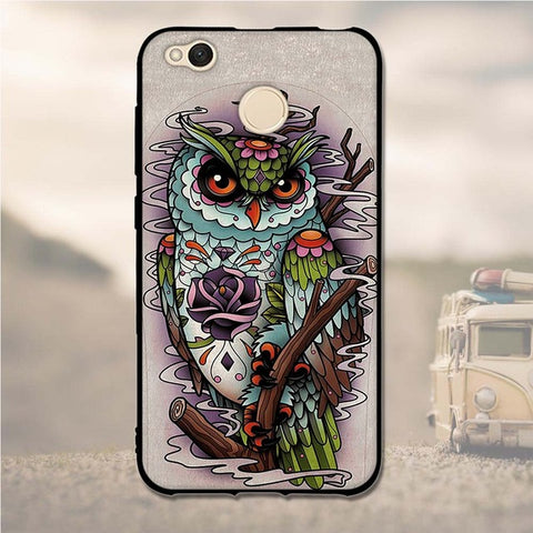 3D Pattern Case For Xiaomi Redmi 4X Case 5.0" Soft TPU Silicone Back Cover Cases For Xiaomi Redmi 4X Redmi 4 X Phone Case fundas - watchwomen