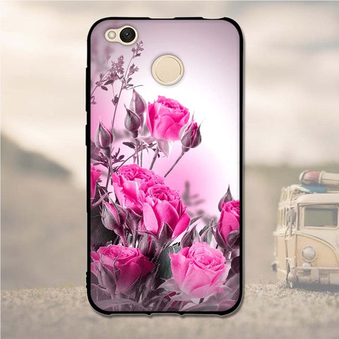 3D Pattern Case For Xiaomi Redmi 4X Case 5.0" Soft TPU Silicone Back Cover Cases For Xiaomi Redmi 4X Redmi 4 X Phone Case fundas - watchwomen