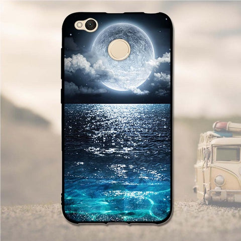 3D Pattern Case For Xiaomi Redmi 4X Case 5.0" Soft TPU Silicone Back Cover Cases For Xiaomi Redmi 4X Redmi 4 X Phone Case fundas - watchwomen