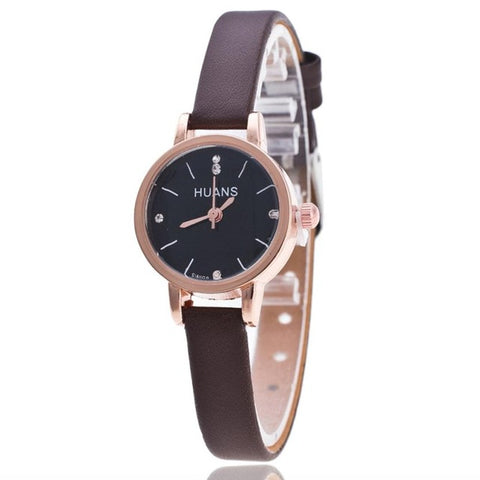 2017 NEW Fashion Retro Classical Graceful Quartz Wristwatches Female Models Fashion Thin Belt Rhinestone Belt Watch Hot Gift 308 - watchwomen
