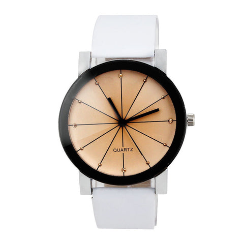 2018 New Watches Women Leather Analog Quartz Watch Reloj Mujer Lady Round Case Time Clock Women's Luxury Design Wristwatch #N - watchwomen