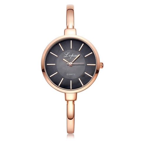 LVPAI Brand Rose Gold Women Bracelet Watches Fashion Luxury Quartz-Watches Ladies Casual Dress Sport Watch Clock Dropshiping - watchwomen