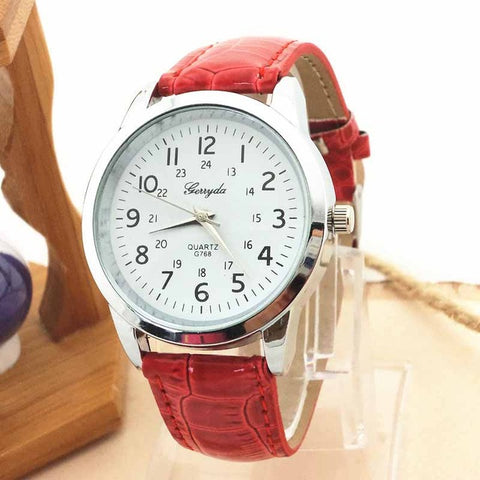 2018 Fashion Watch Women Bracelet With Leather Clocks Luxury Quartz Elegant Classic Wristwatch Especially Saatler Casual Watches - watchwomen