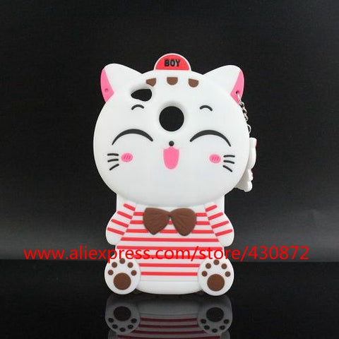 For Xiaomi Redmi 4X 5.0 inch 3D Silicon Stitch Cat Cupcake Unicorn Cartoon Soft Phone Case Cover for Xiaomi redmi 4X Pro Redmi4X - watchwomen