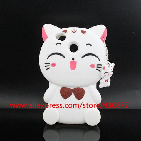 For Xiaomi Redmi 4X 5.0 inch 3D Silicon Stitch Cat Cupcake Unicorn Cartoon Soft Phone Case Cover for Xiaomi redmi 4X Pro Redmi4X - watchwomen